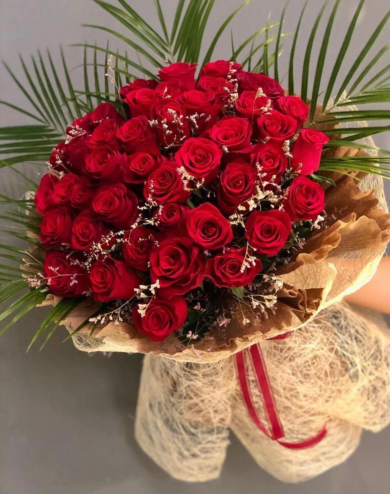Kırmızı Gül Buketi Özel Arajman